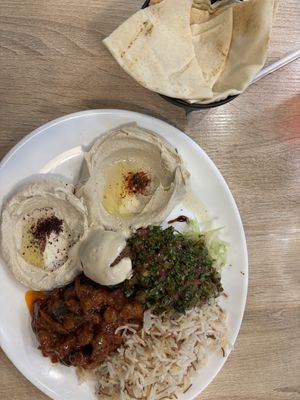 Vegan Plate  at Houmous & Co in Strasbourg