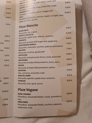 Two vegan pizza options at Time Out Pizzeria in La Bella-ligonto