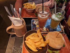 Vegan Burgers and Cocktails  at Peter Pane in Vienna