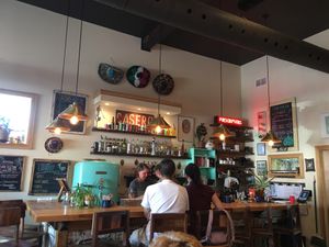 The cool bar  at Casero Kitchen Table in Owen Sound
