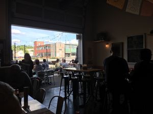 Even a cool patio at Casero Kitchen Table in Owen Sound