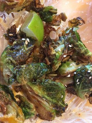 Brussels sprouts.  Sooo good at Casero Kitchen Table in Owen Sound