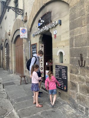   at Cantina del Gelato in Florence