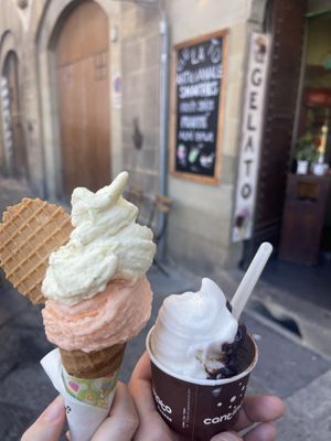   at Cantina del Gelato in Florence