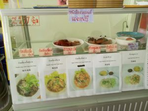 Menu at Yok Vegetarian Food in Chiang Mai