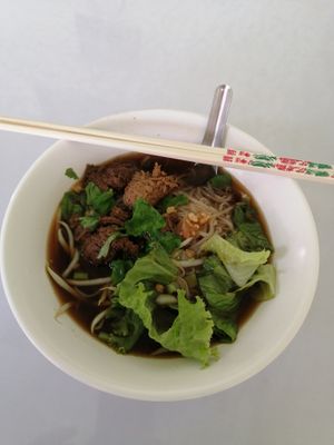 Noodle Soup at Yok Vegetarian Food in Chiang Mai