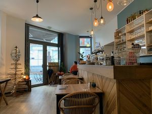 Inside of restaurant. Another small seating around around the corner too  at Itsy Bitsy in Lille