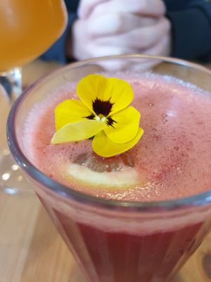 Homemade juice at Itsy Bitsy in Lille