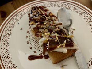 Apple dessert  at Itsy Bitsy in Lille