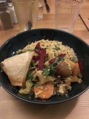 Assiette inspiration couscouss  at Itsy Bitsy in Lille