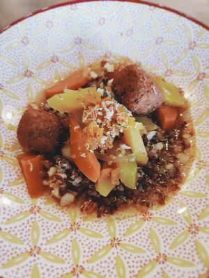 Tajine de légumes at Itsy Bitsy in Lille