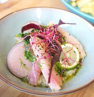 Savory chia pudding at Itsy Bitsy in Lille