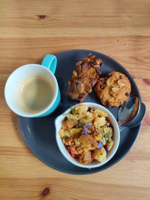 Café gourmand at Itsy Bitsy in Lille