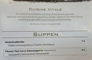   at Meisers Altstadt Brasserie in Dinkelsbuehl