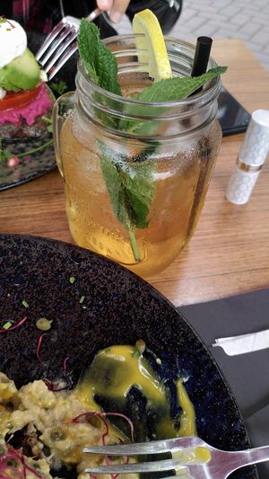 Ice tea at Greenwoods in Amsterdam