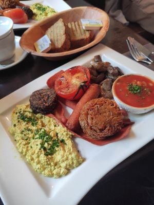 Vegan Breakfast at Greenwoods in Amsterdam
