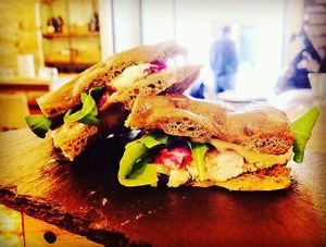 Panino at Life Bistrot in Volterra