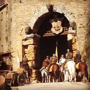 We're white warriors at Life Bistrot in Volterra
