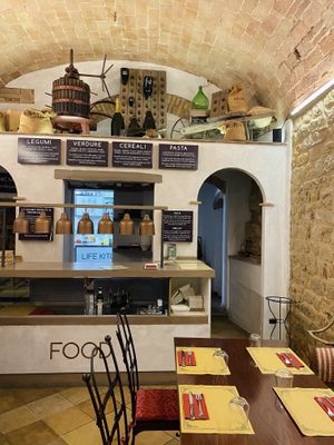   at Life Bistrot in Volterra