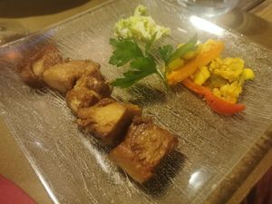 Seitan at Life Bistrot in Volterra