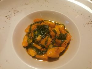 Gnocchi at Life Bistrot in Volterra