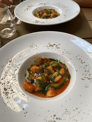 Gnocchi  at Life Bistrot in Volterra