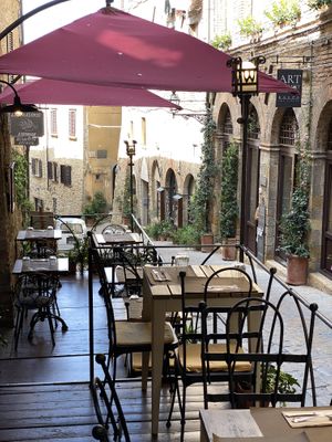   at Life Bistrot in Volterra