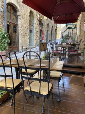   at Life Bistrot in Volterra