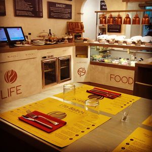 Food by weigth at Life Bistrot in Volterra