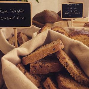 Organic Bread at Life Bistrot in Volterra