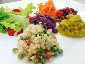 Vegan Lunch at Life Bistrot in Volterra