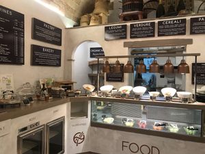 Buffet  at Life Bistrot in Volterra