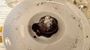 Desert at Life Bistrot in Volterra