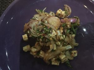 Tofu salad at Nara Thai Cuisine in Colombo