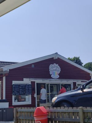 Outside at Glutenfria Paradiset in Ystad