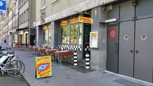 Exterior at Outlawz in Bern
