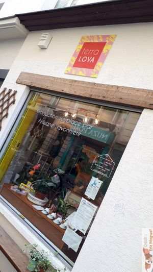 Facade at Terra Lova in Paris