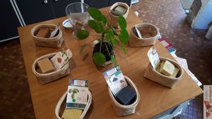 VAriety of soap at Terra Lova in Paris