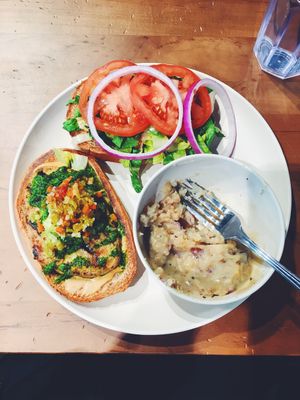 This place was awesome! The employees were really nice! at Veggie Grill - Wells St in Chicago