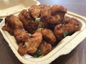 Crispy Cauliflower at Veggie Grill - Wells St in Chicago
