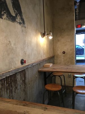 Some seating at Shouk - Union Market in Washington