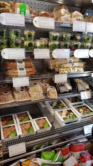 Shelves at Pret A Manger - Old Brompton Rd in South West London