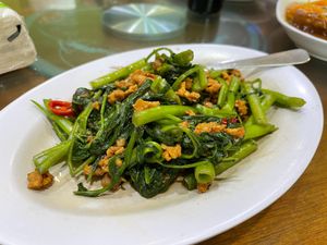 Spicy Kang Kung with Belacan RM12  at Xin Fu Tien Vegetarian Restaurant in Ipoh