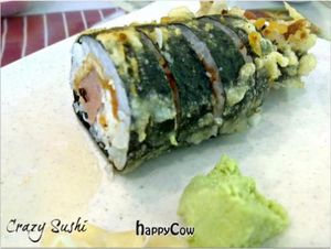 Crazy Sushi at Xin Fu Tien Vegetarian Restaurant in Ipoh