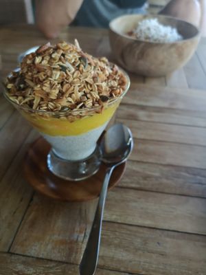 Chia pudding 😍 at Green Garden in Lembongan