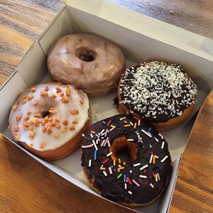 Box of 4 at Glazed in Newcastle Upon Tyne