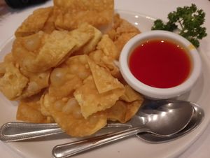 Wontons at Chopstix in Nantwich