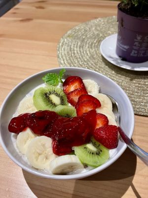   at Purée Health Bar in Tallinn