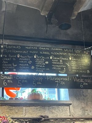   at Purée Health Bar in Tallinn