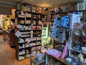 Health and Beauty display  at Organically Speaking in Basingstoke